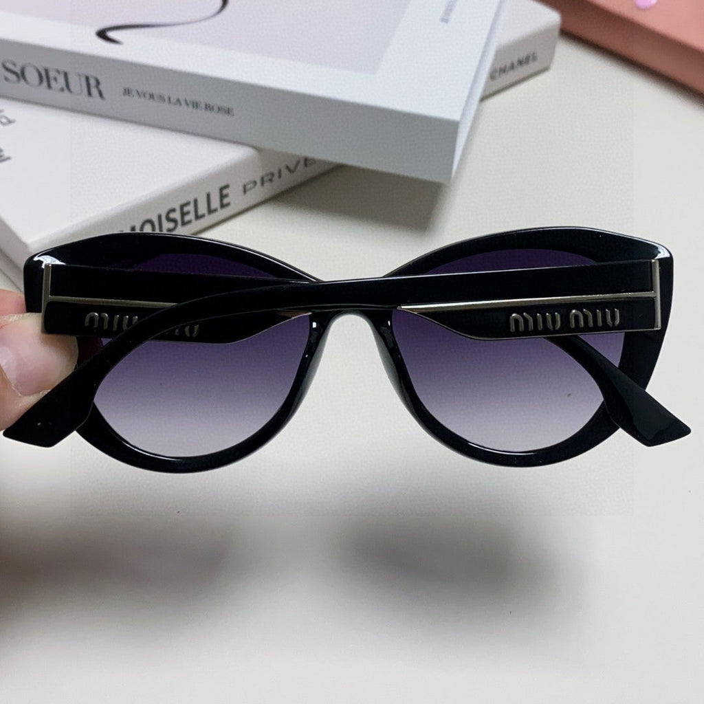 GLIMPSE SUNGLASSES 576816 IN BLACK ACETATE