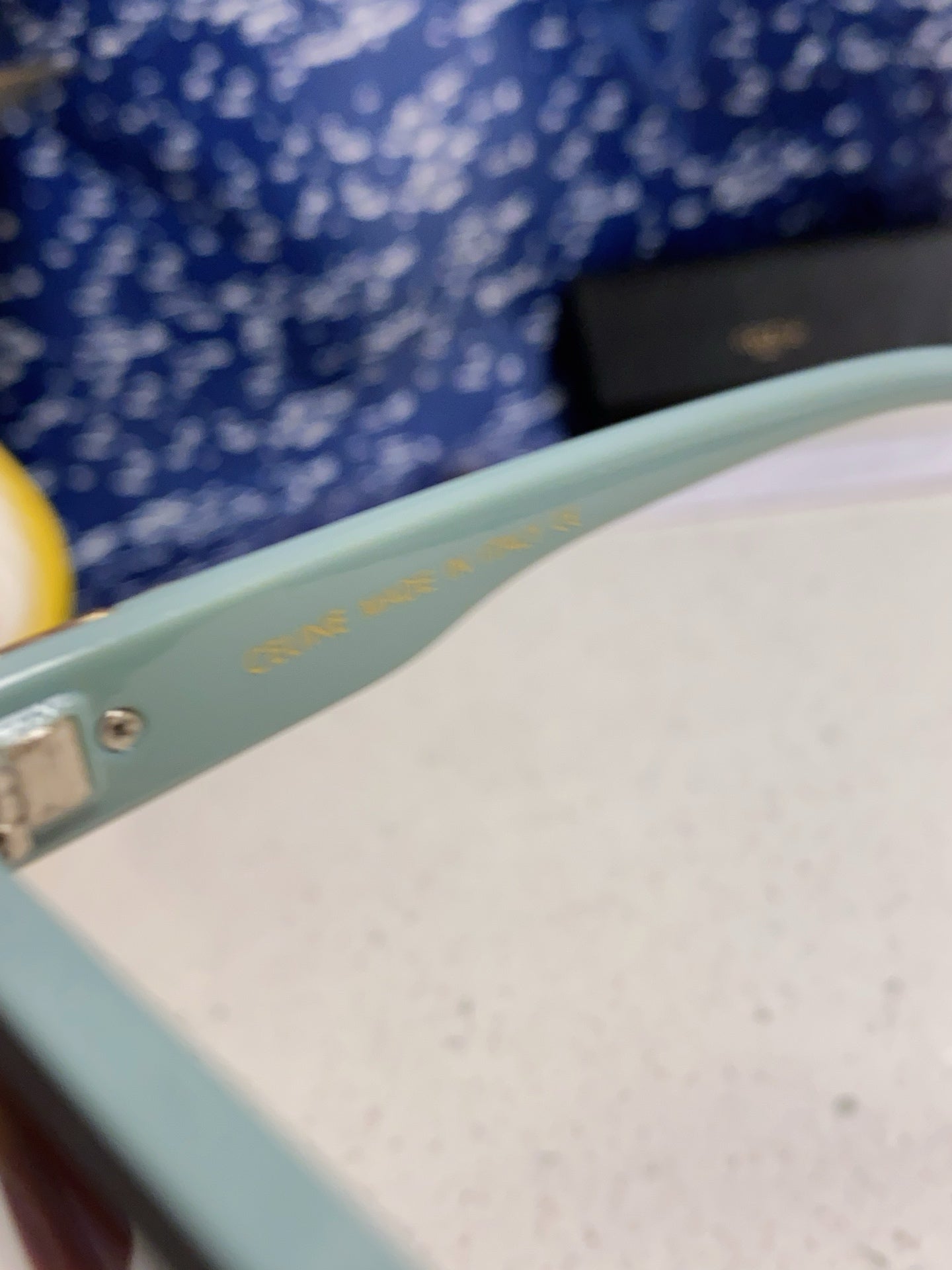 TRIOMPHE SUNGLASSES 548632 IN BABY BLUE ACETATE