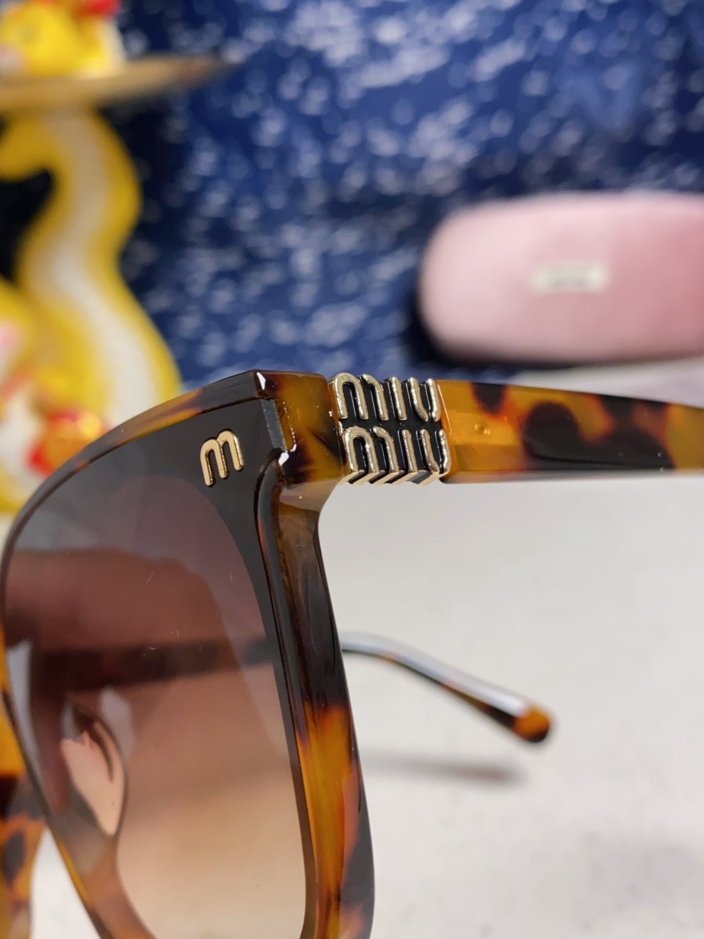 GLIMPSE SQUARE SUNGLASSES 554614 IN HAVANA ACETATE