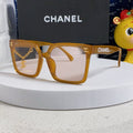 SQUARE SUNGLASSES 641806 IN DARK YELLOW ACETATE