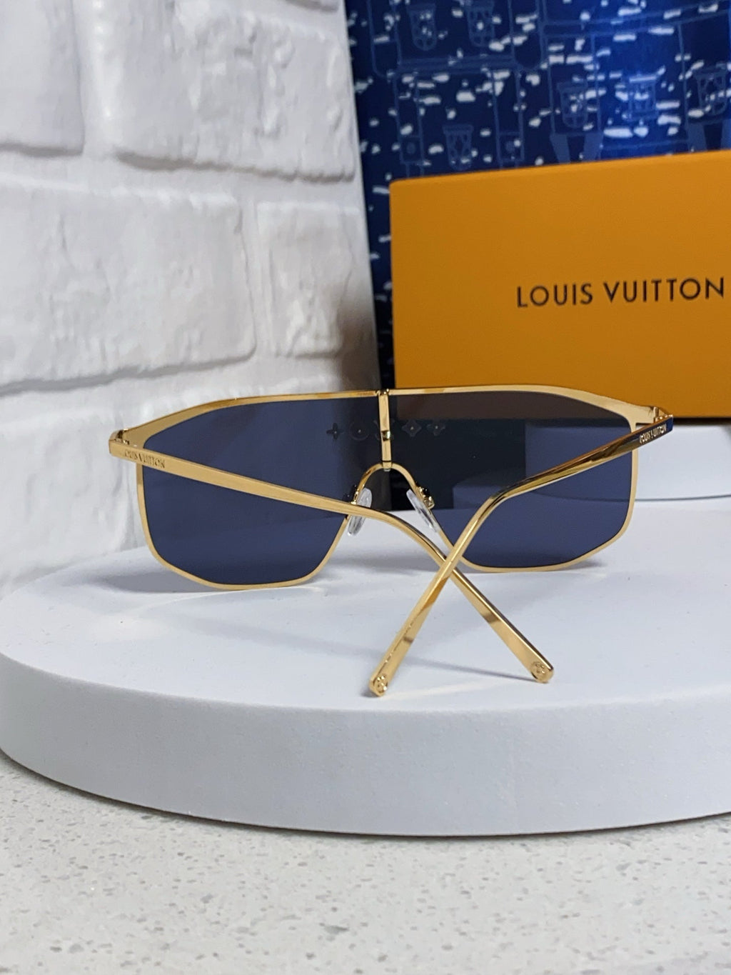 GOLDEN MASK SUNGLASSES 582735 IN GOLD METAL GREY LENSES