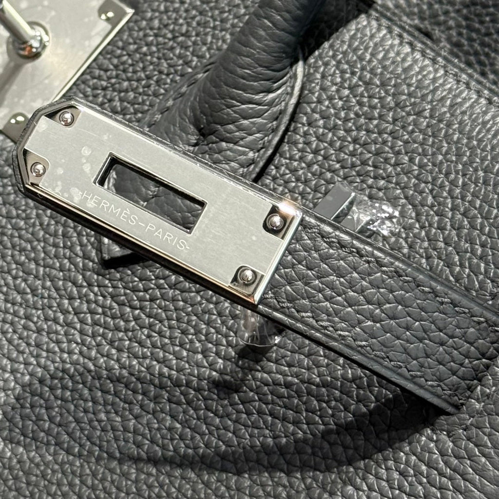 HM BIRKIN 30CM Graphite Gray TOGO SILVER HARDWARE