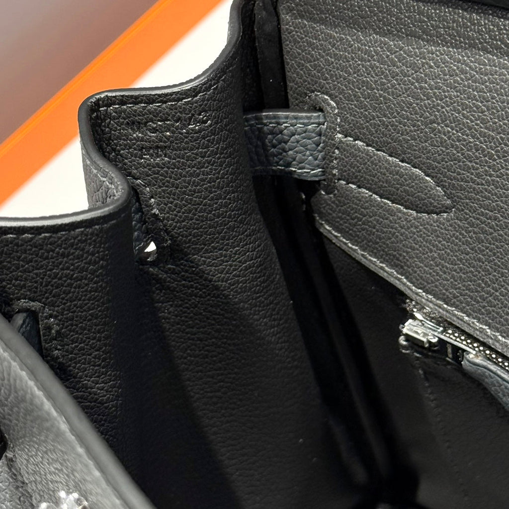 HM BIRKIN 30CM Graphite Gray TOGO SILVER HARDWARE