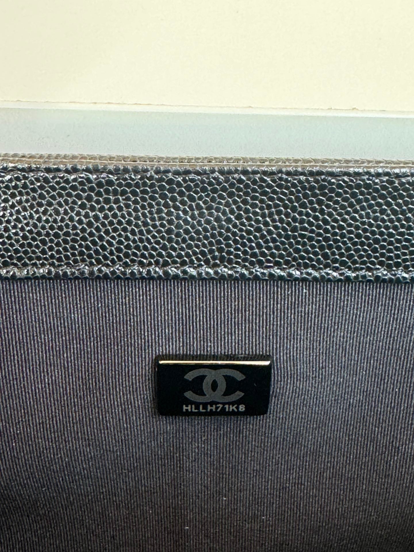 CHANEL BOY 25S 25 CM IN BLACK LAMBSKIN