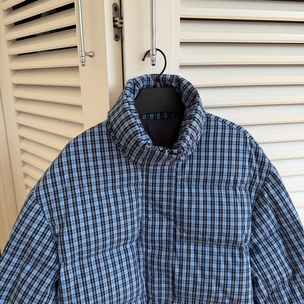 MIUMIU PLAID PUFFER JACKET STYLE 668