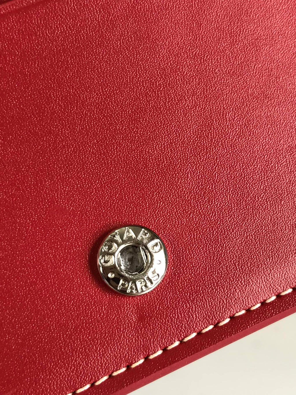 RICHELIEU WALLET 19 IN CLASSIC RED GOYARDINE CANVAS