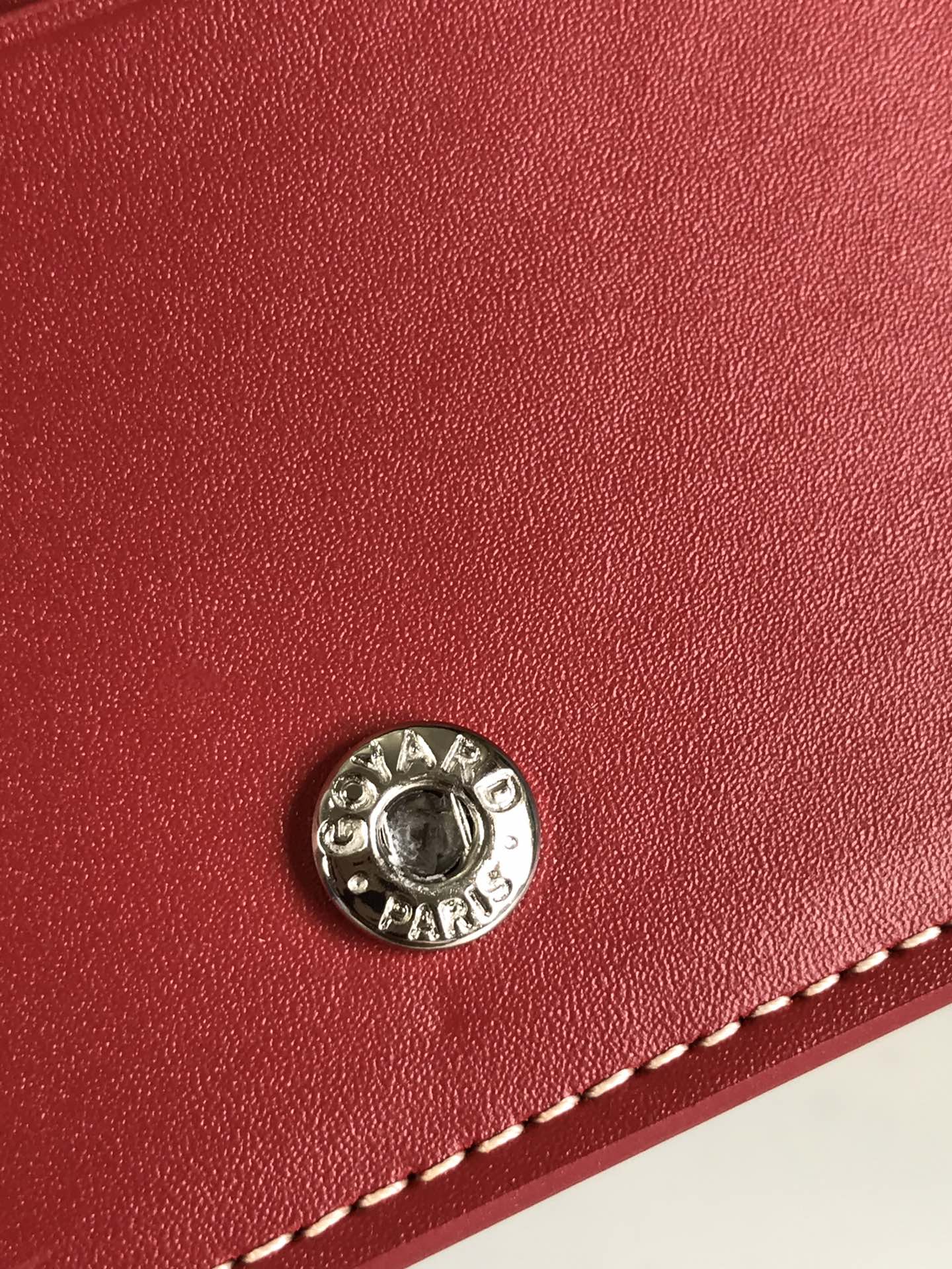 RICHELIEU WALLET 19 IN CLASSIC RED GOYARDINE CANVAS