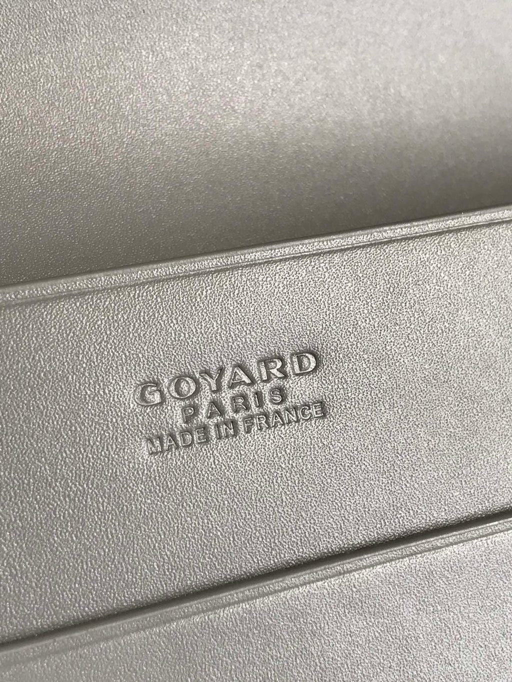 RICHELIEU WALLET 19 IN GRAY GOYARDINE CANVAS