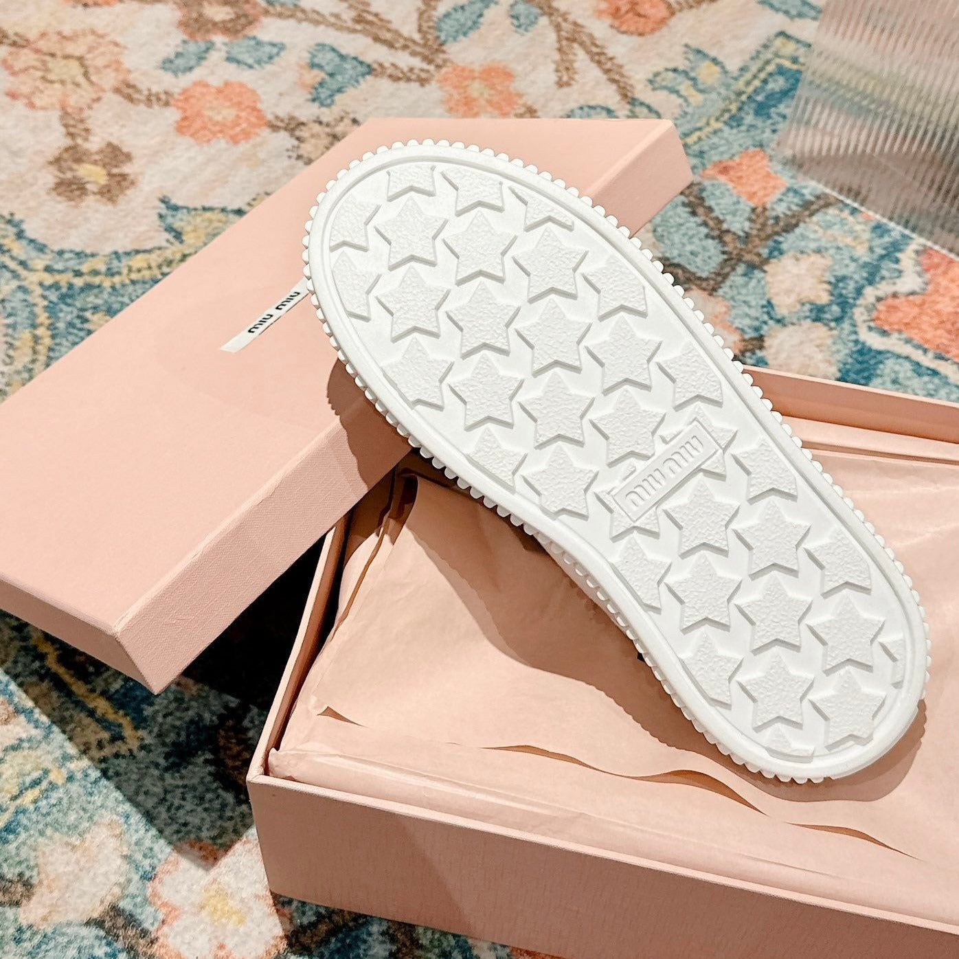 Sneakers Mules White Canvas