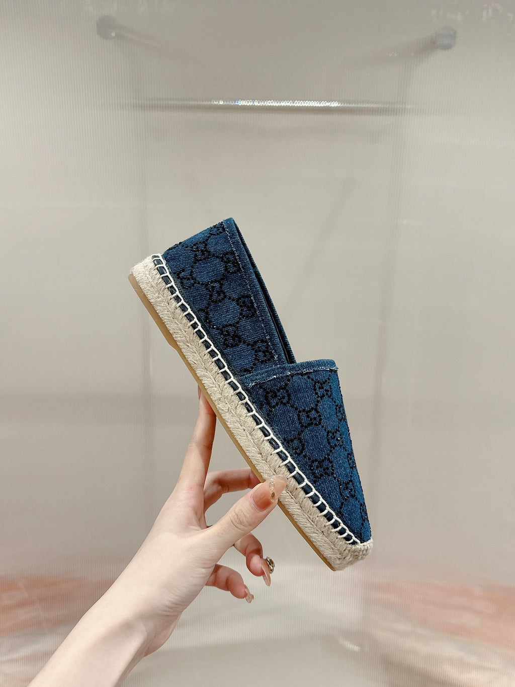 GG ESPADRILLE LOAFER AEGEAN CANVAS
