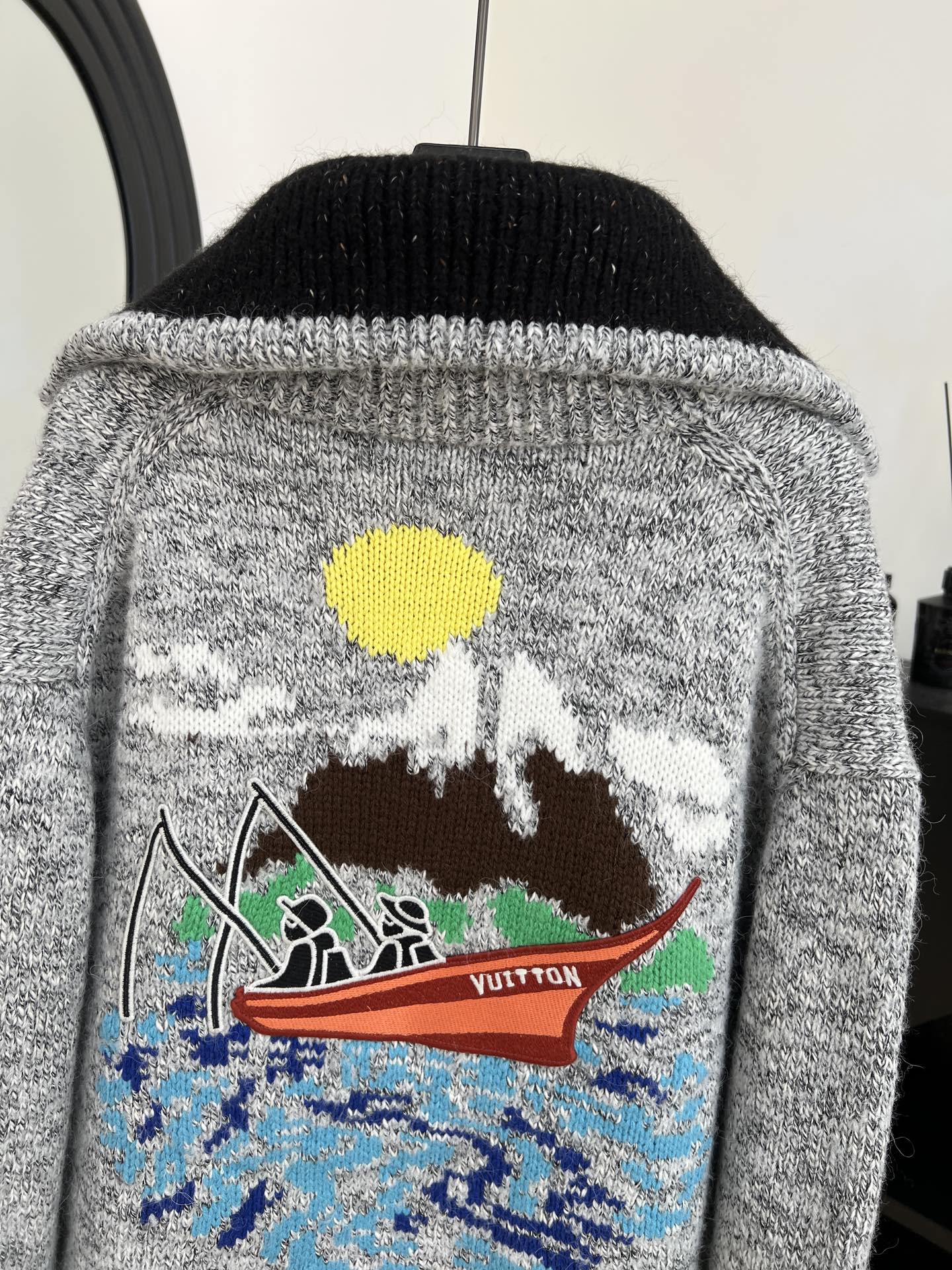 LV 25S WOOL CARDIGAN 0006