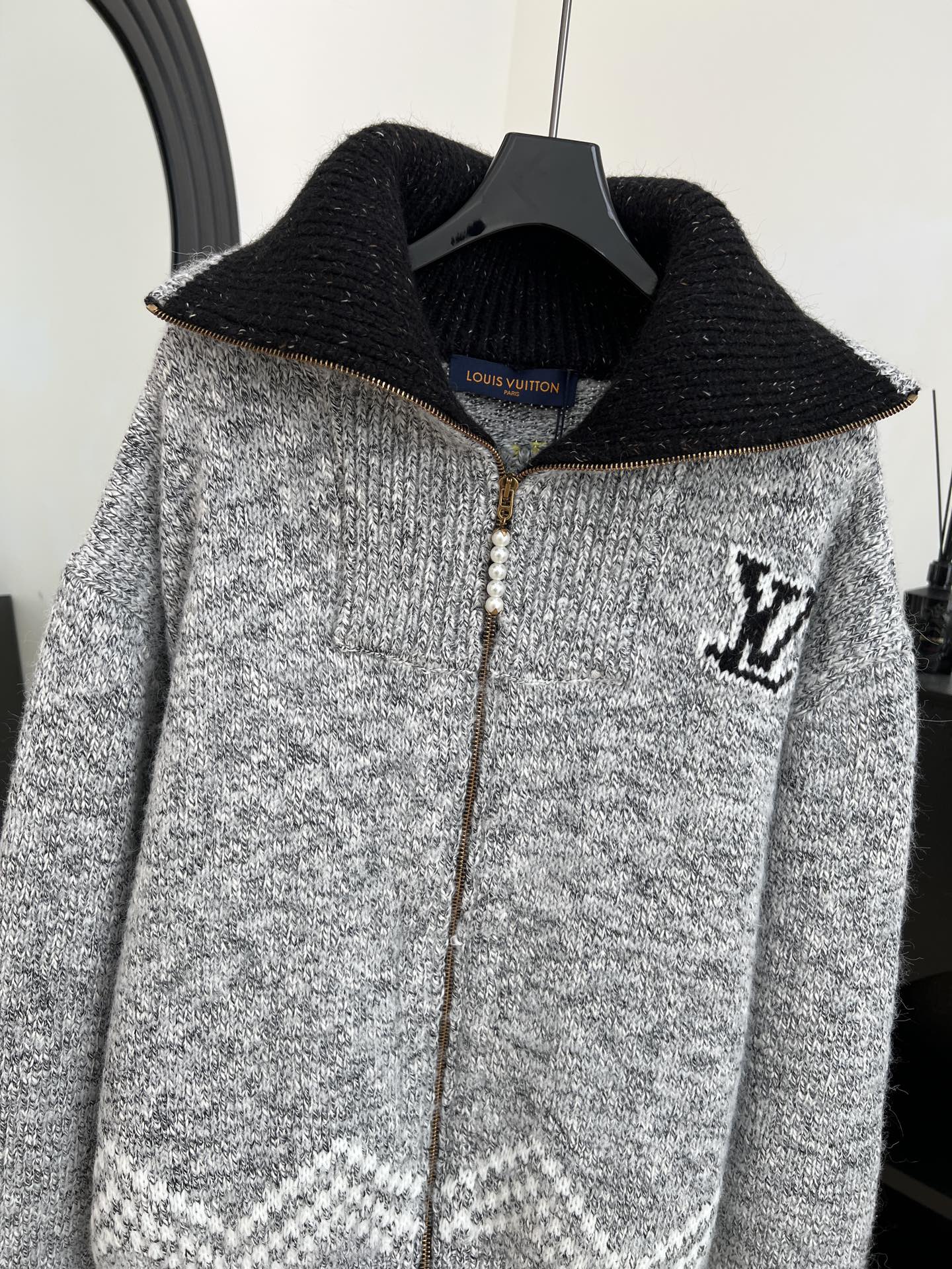 LV 25S WOOL CARDIGAN 0006
