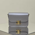 MINI CLAUDE 22 SHINY CALFSKIN SILVER