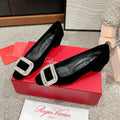 BELLE VIVIER PUMPS IN BLACK VELVET