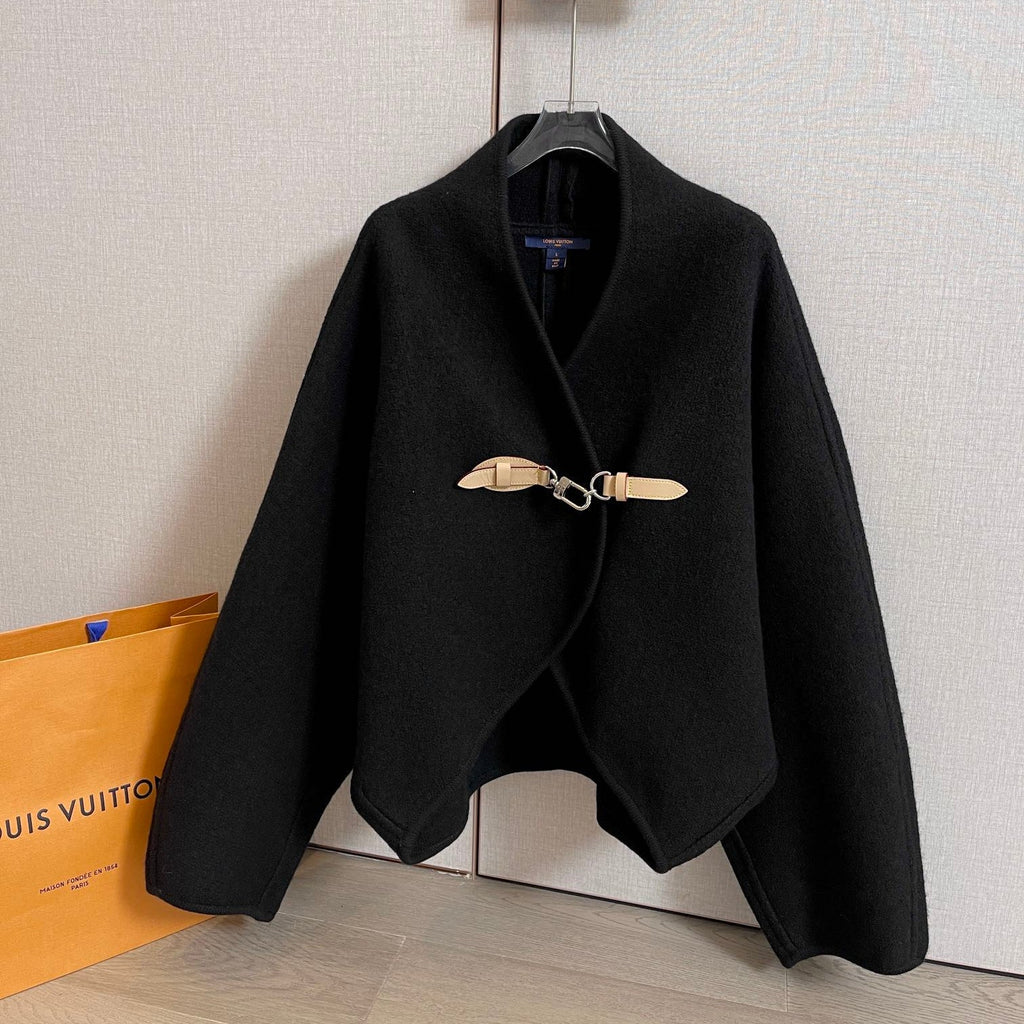 LV 25S WOOL CAPE COAT 0017