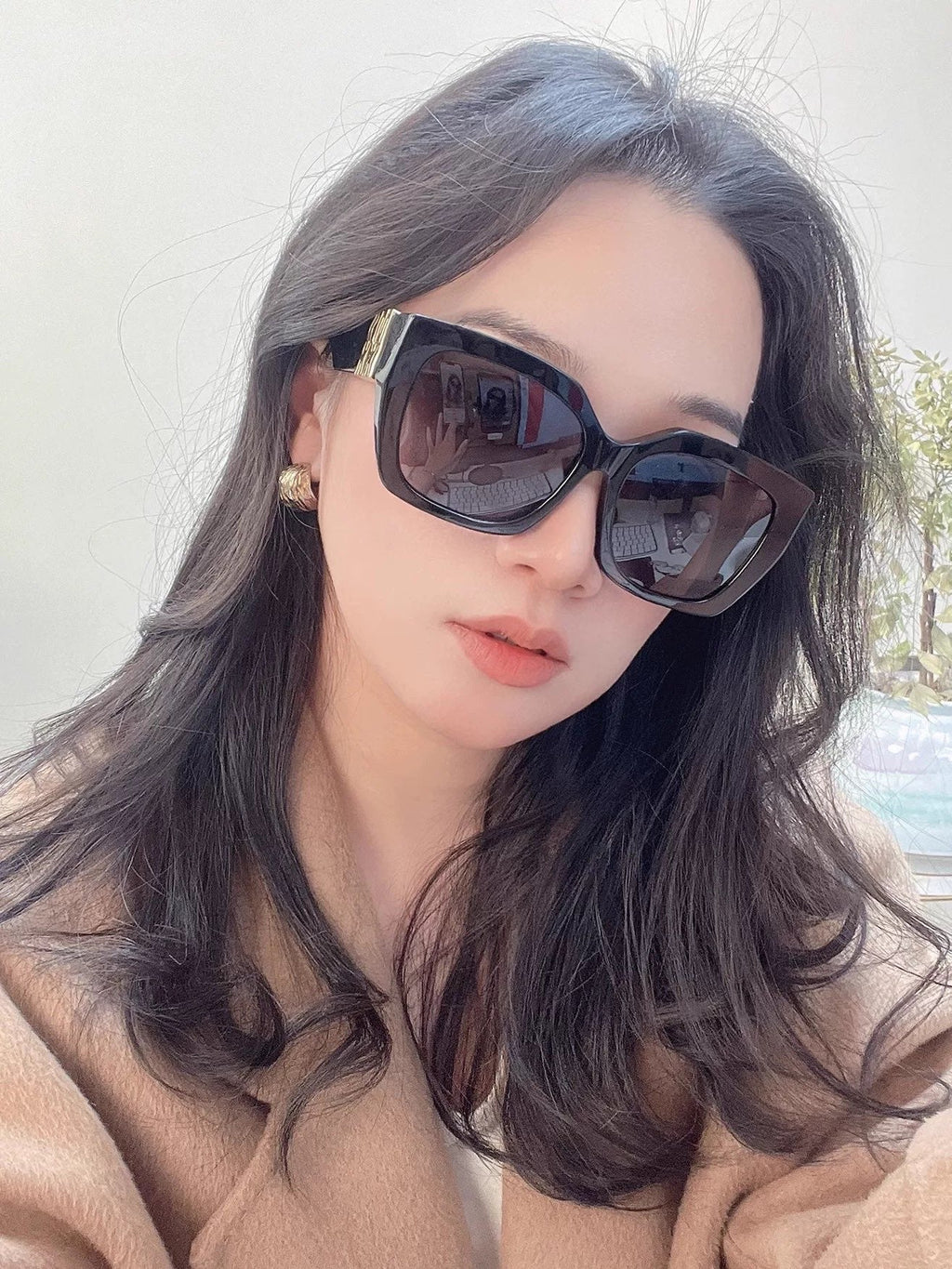 MONTAIGNE SUNGLASS CD1113 IN ACETATE