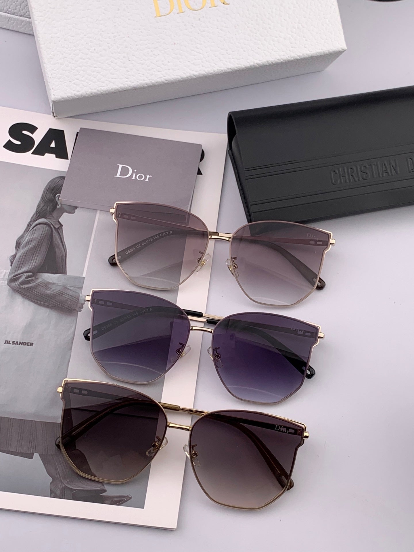 MONTAIGNE SUNGLASS CD4635 IN ACETATE