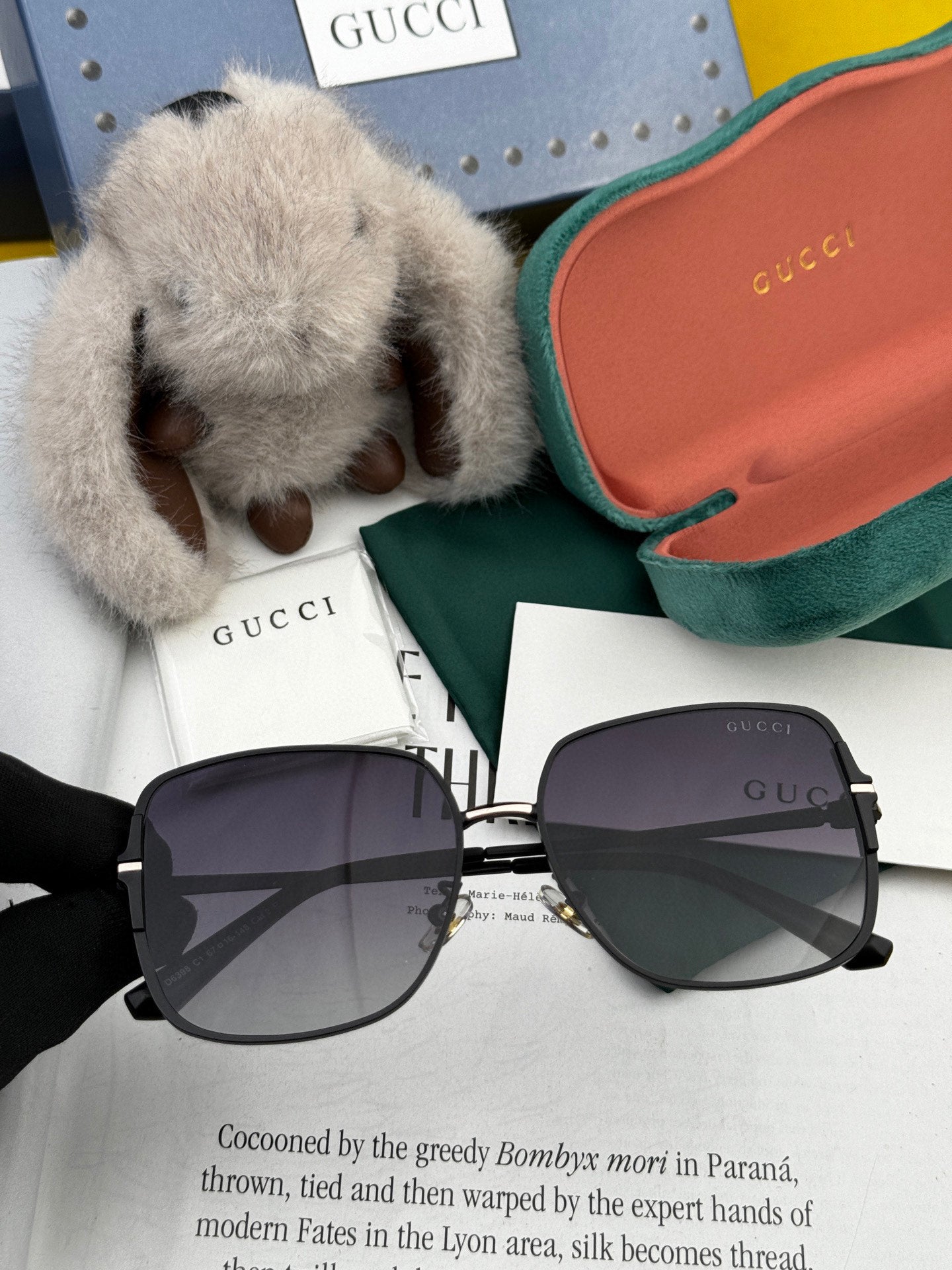 SQUARE FRAME SUNGLASSES G8639 IN METAL