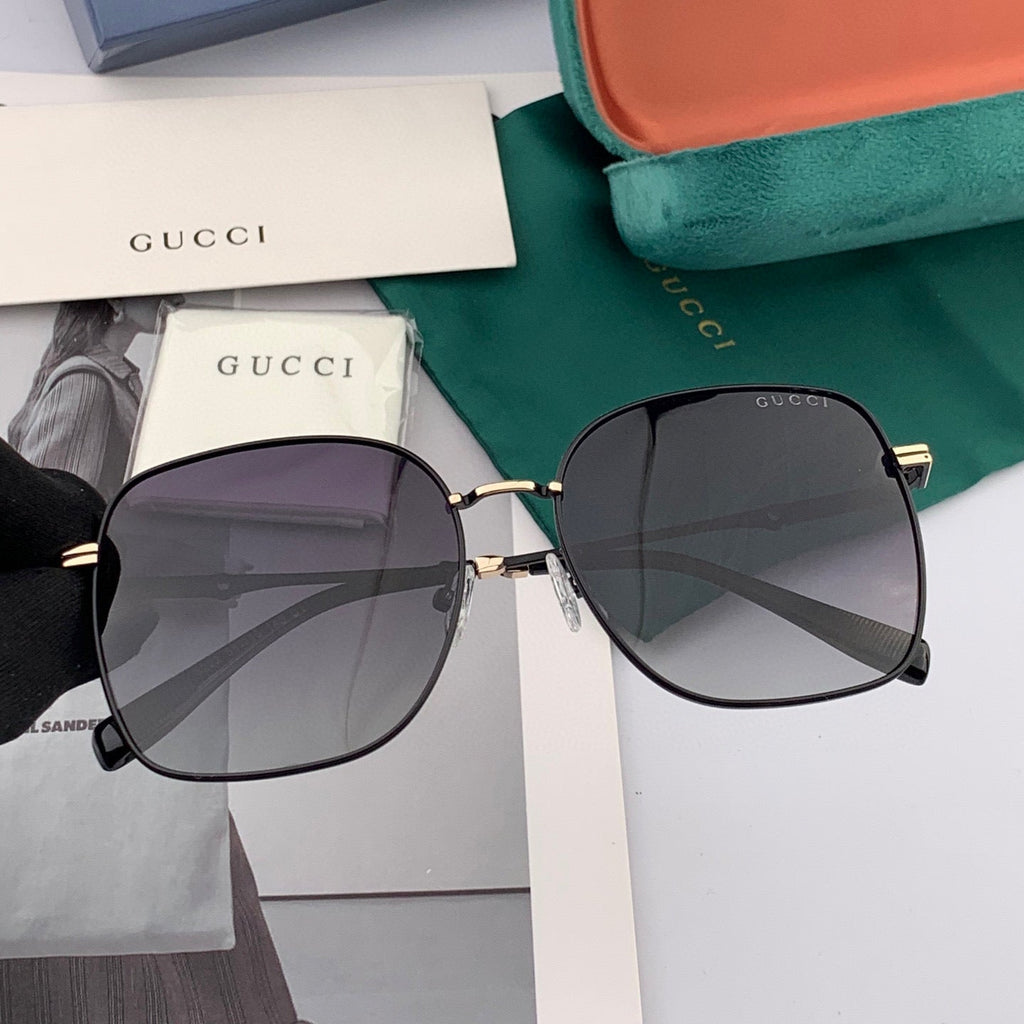 SQUARE FRAME SUNGLASSES G2322 IN METAL