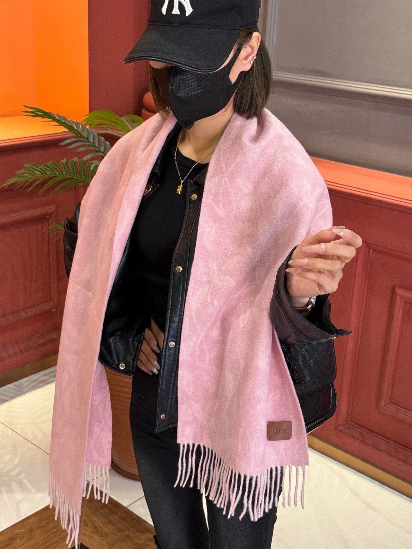 DIOR SCARF CASHMERE 663763