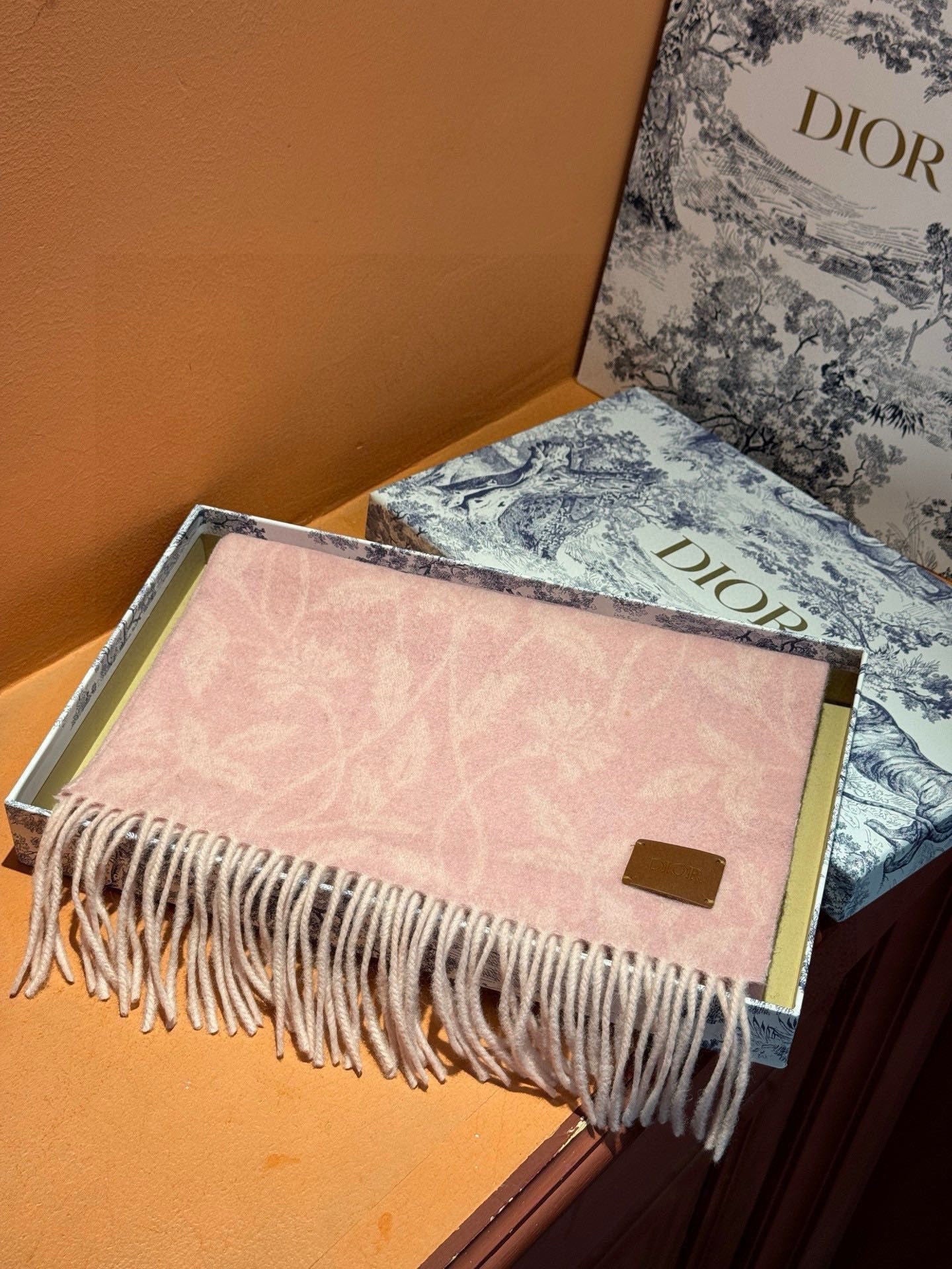 DIOR SCARF CASHMERE 663763