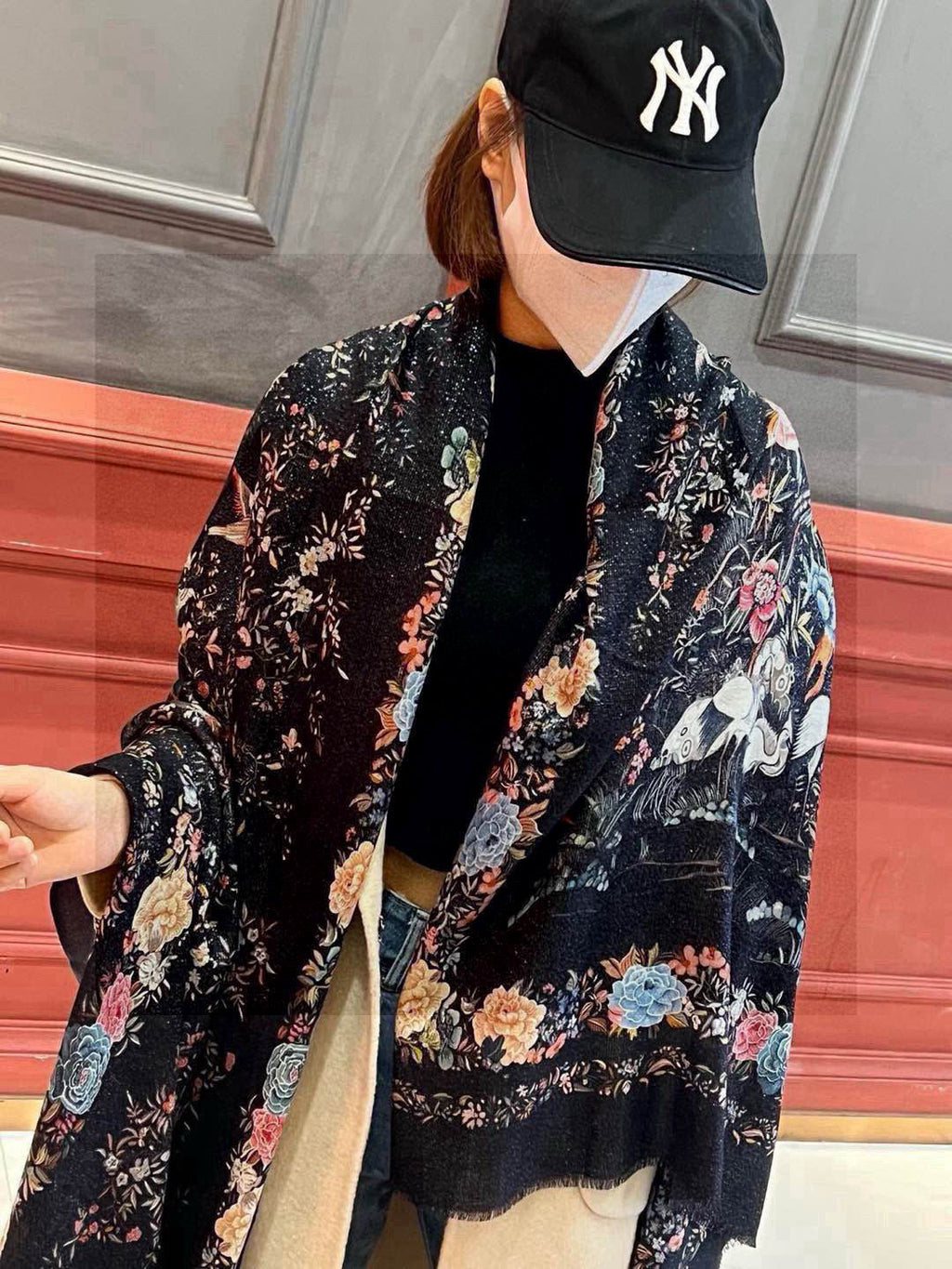 DIOR SCARF 200 CM IN CASHMERE 663788