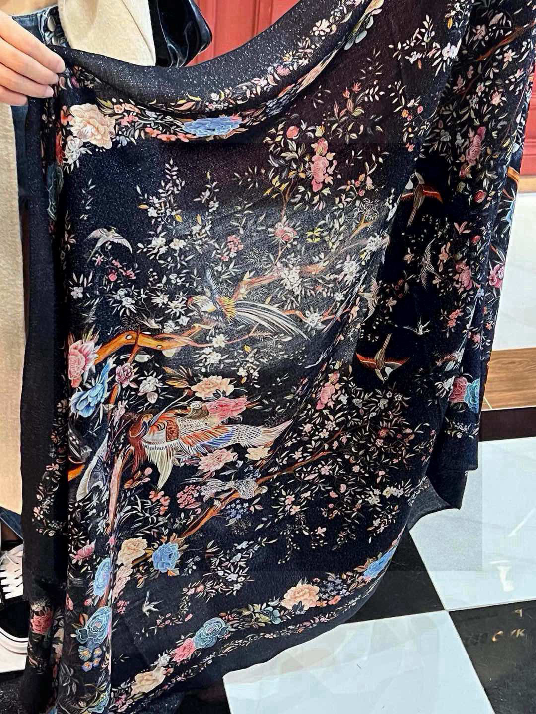 DIOR SCARF 200 CM IN CASHMERE 663788