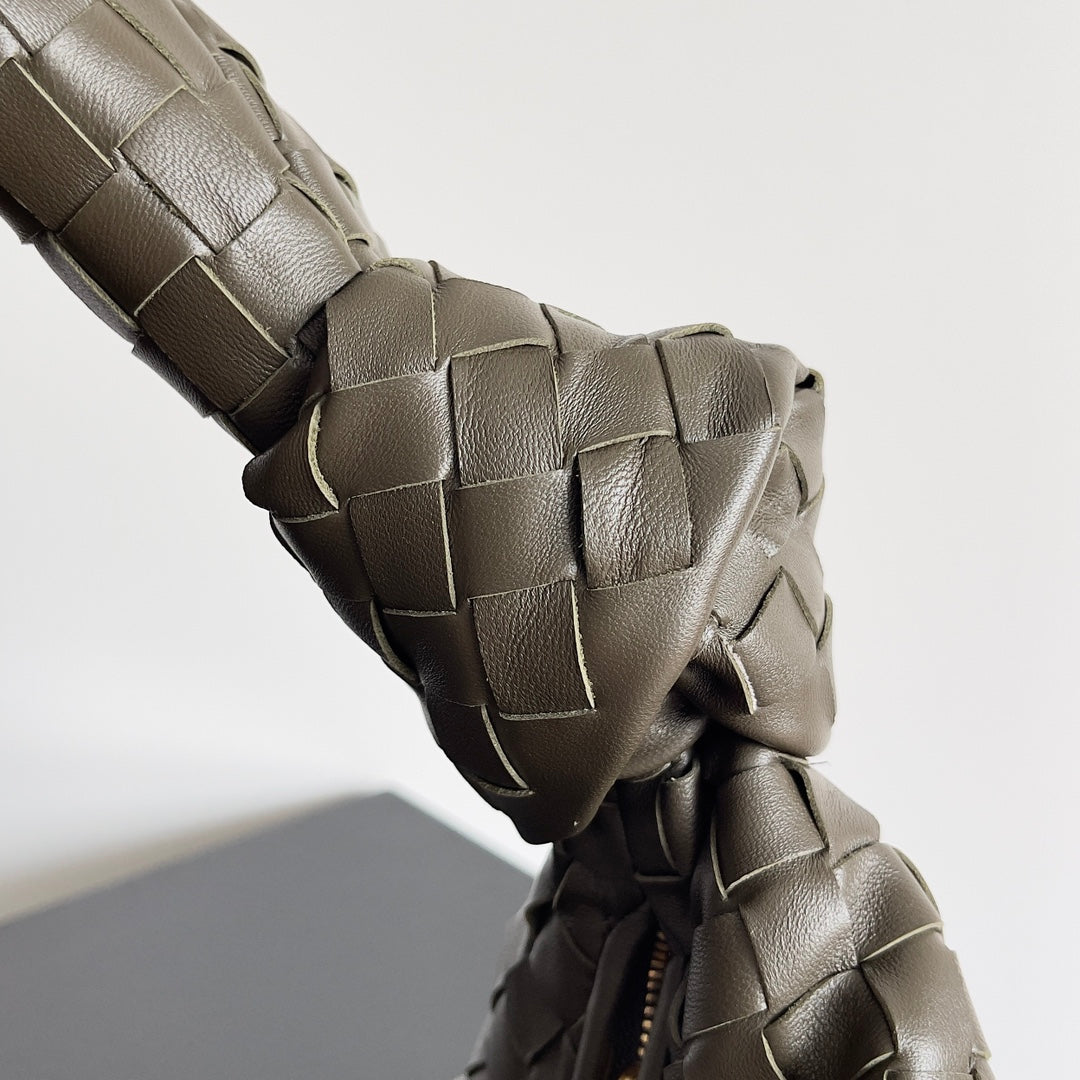 SMALL JODIE 36 IN KAKI LAMBSKIN