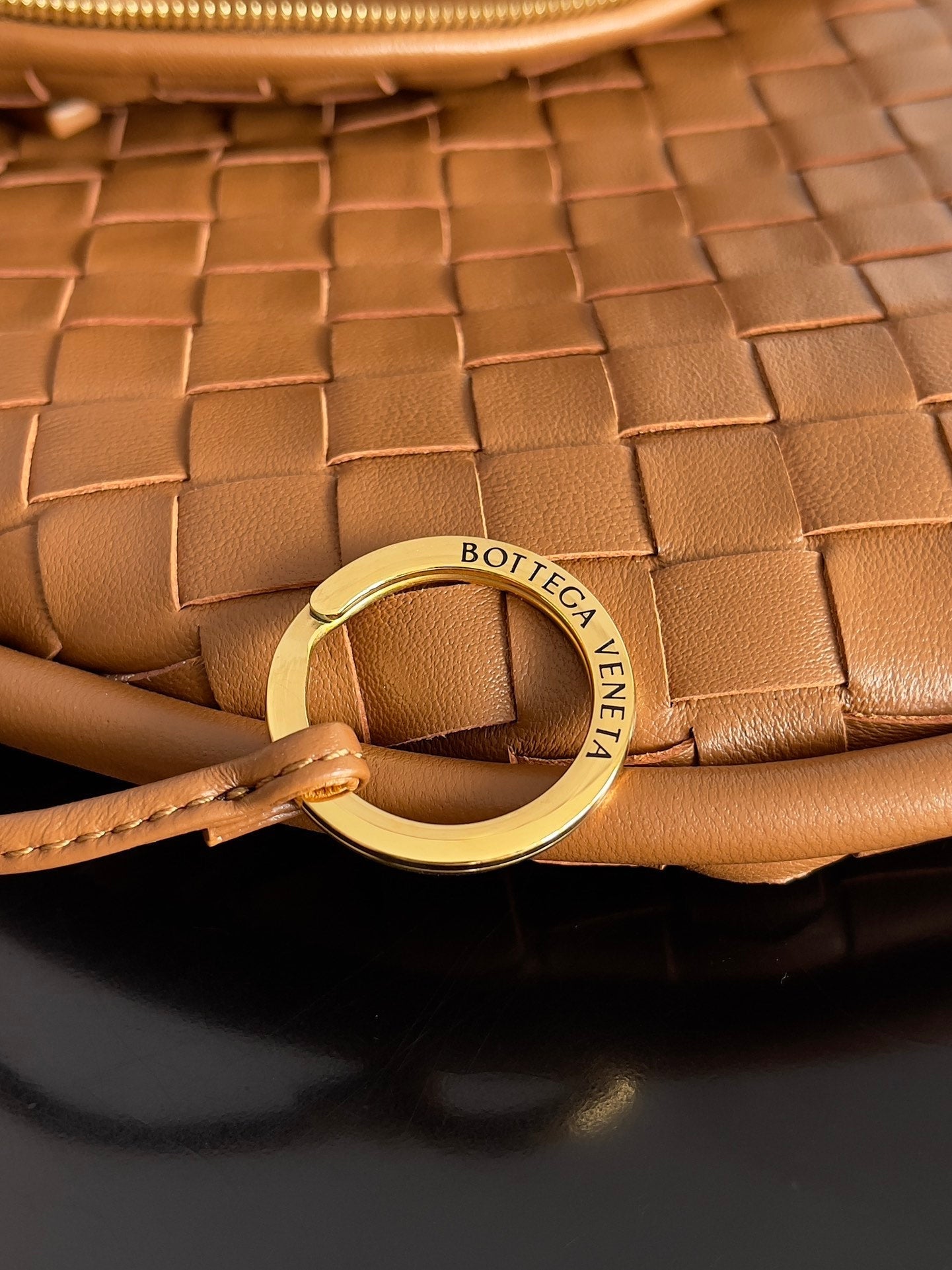 MEDIUM GEMELLI SHOULDER BAG 36 IN BROWN LAMBSKIN