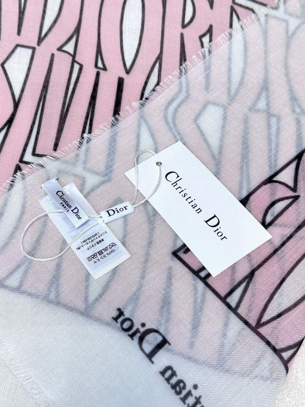 DIOR SCARF 180 CM IN SILK 654445