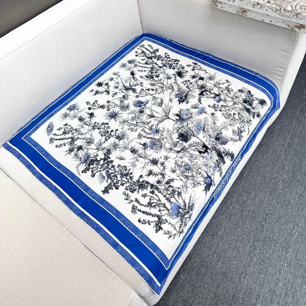 DIOR SCARF 90 CM IN SILK FABRIC 702042