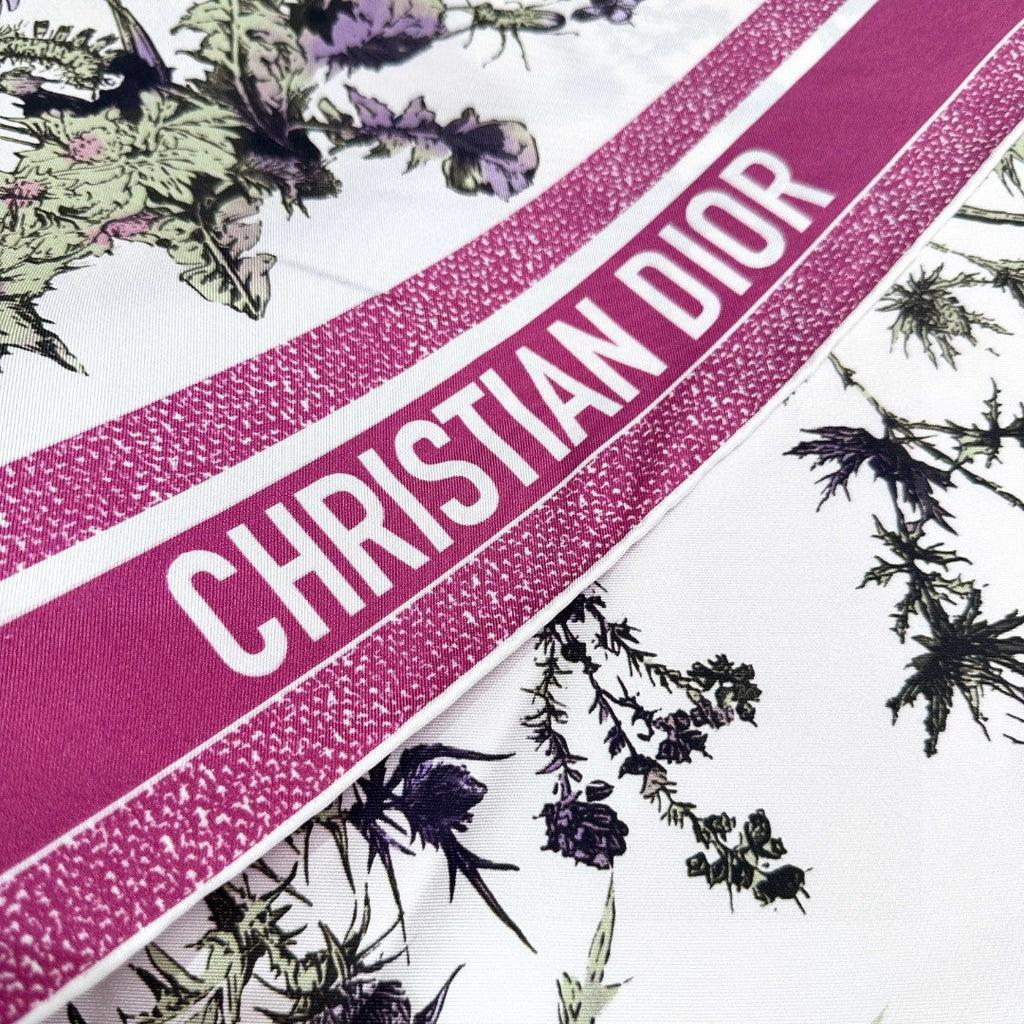 DIOR SCARF 90 CM IN SILK FABRIC 702043