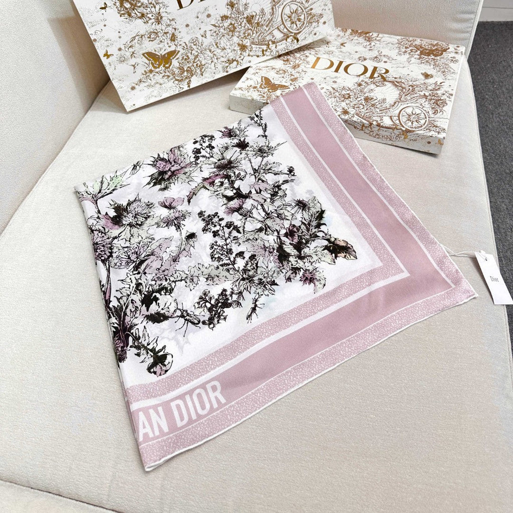 DIOR SCARF 90 CM IN SILK FABRIC 702044