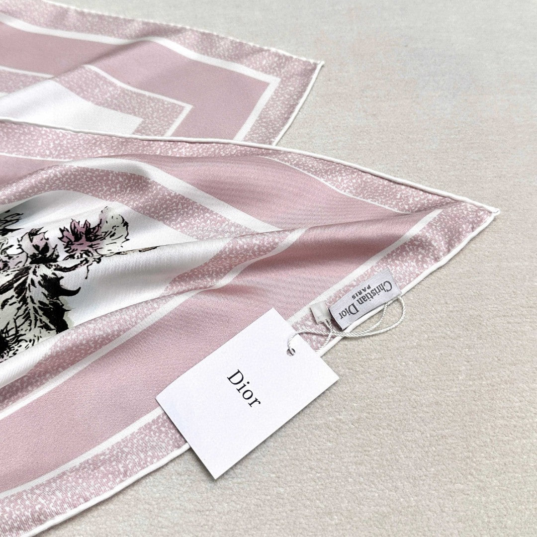 DIOR SCARF 90 CM IN SILK FABRIC 702044