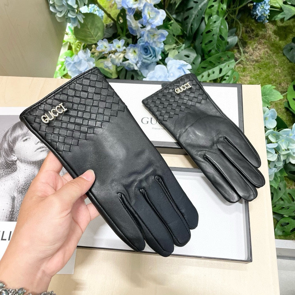 GLOVES IN BLACK SHEEPSKIN 456295