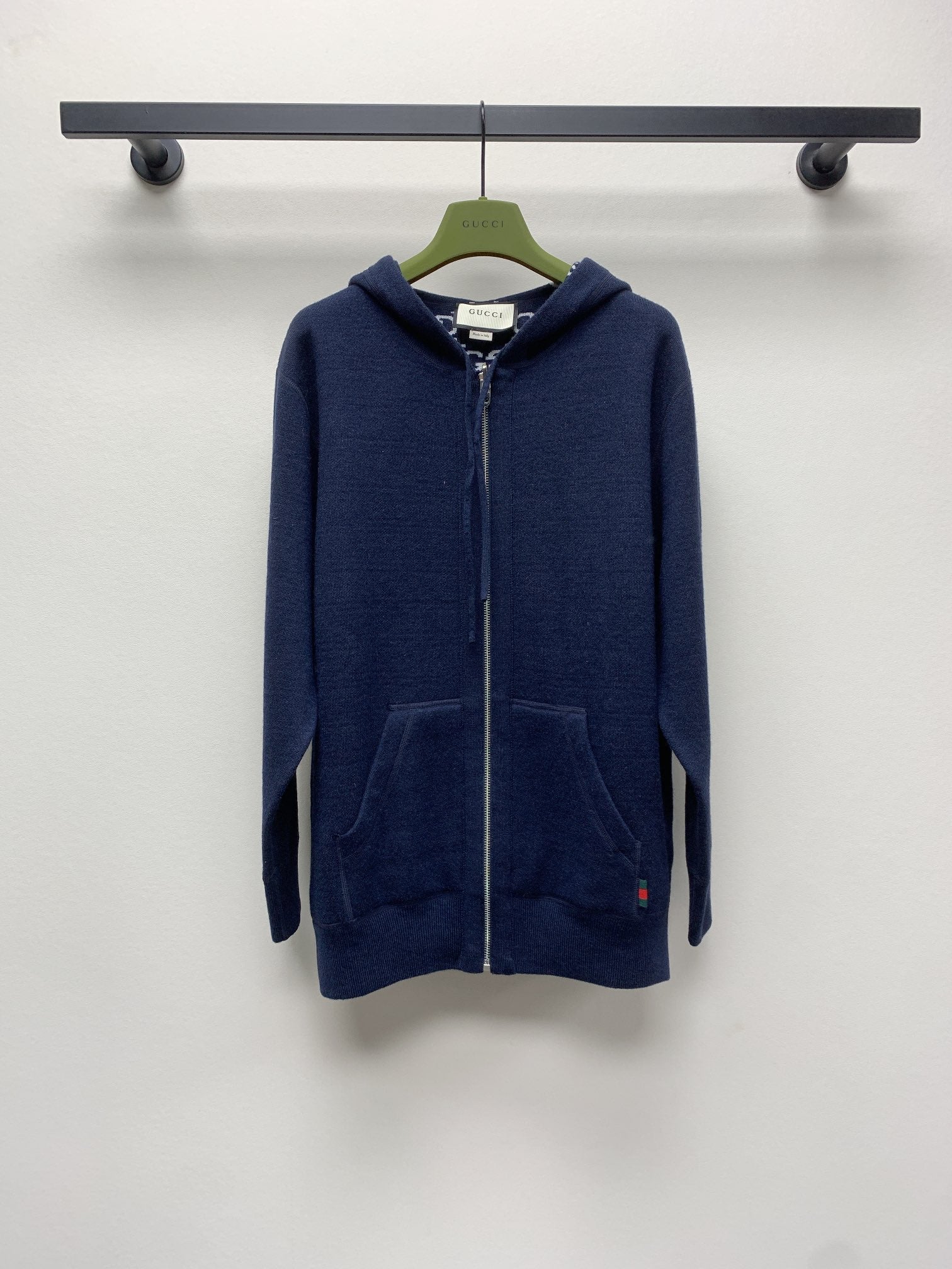 GUCCI ZIP-UP KNIT JACKET 232193