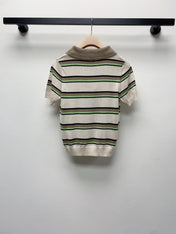 MIUMIU KNIT POLO SHIRT 268105