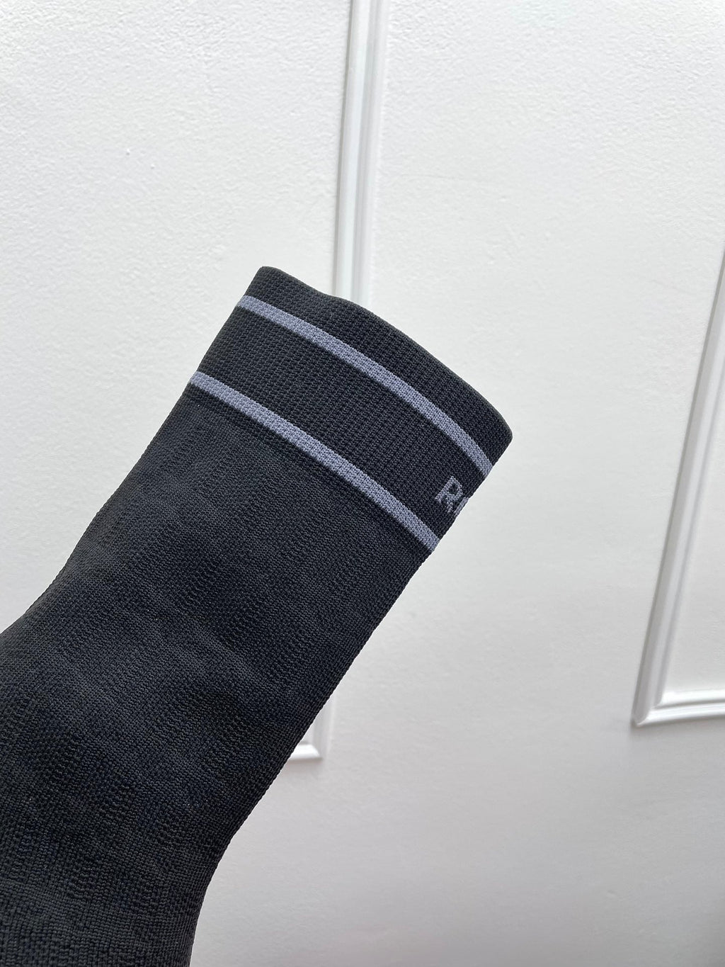 BELLE VIVIER SOCK LACQUERED BUCKLE ANKLE BOOTS IN BLACK PATENT CALFSKIN SOCK UPPER FABRIC