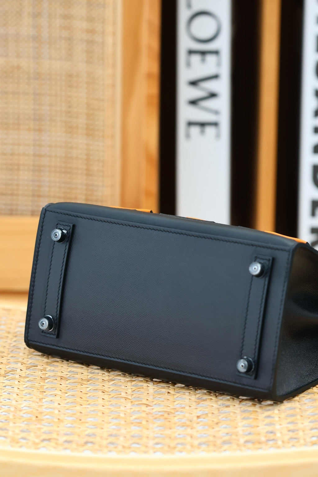 BIRKIN FAUBOURG TOUCH 20 IN BLACK CALFSKIN WITH SILVER HARDWARE