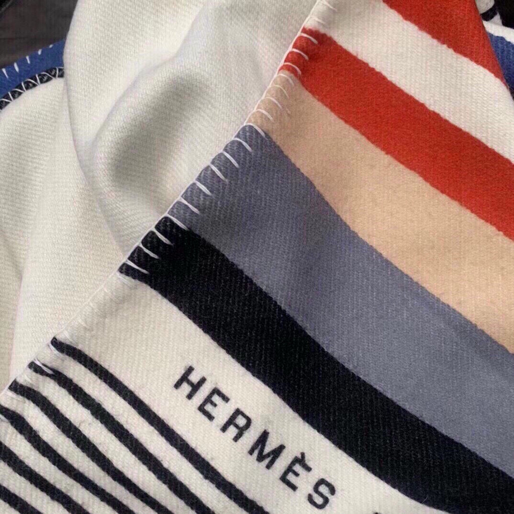 TIGRE BAYADERE BLANKET 170 CM IN COLORFUL CASHMERE 390805