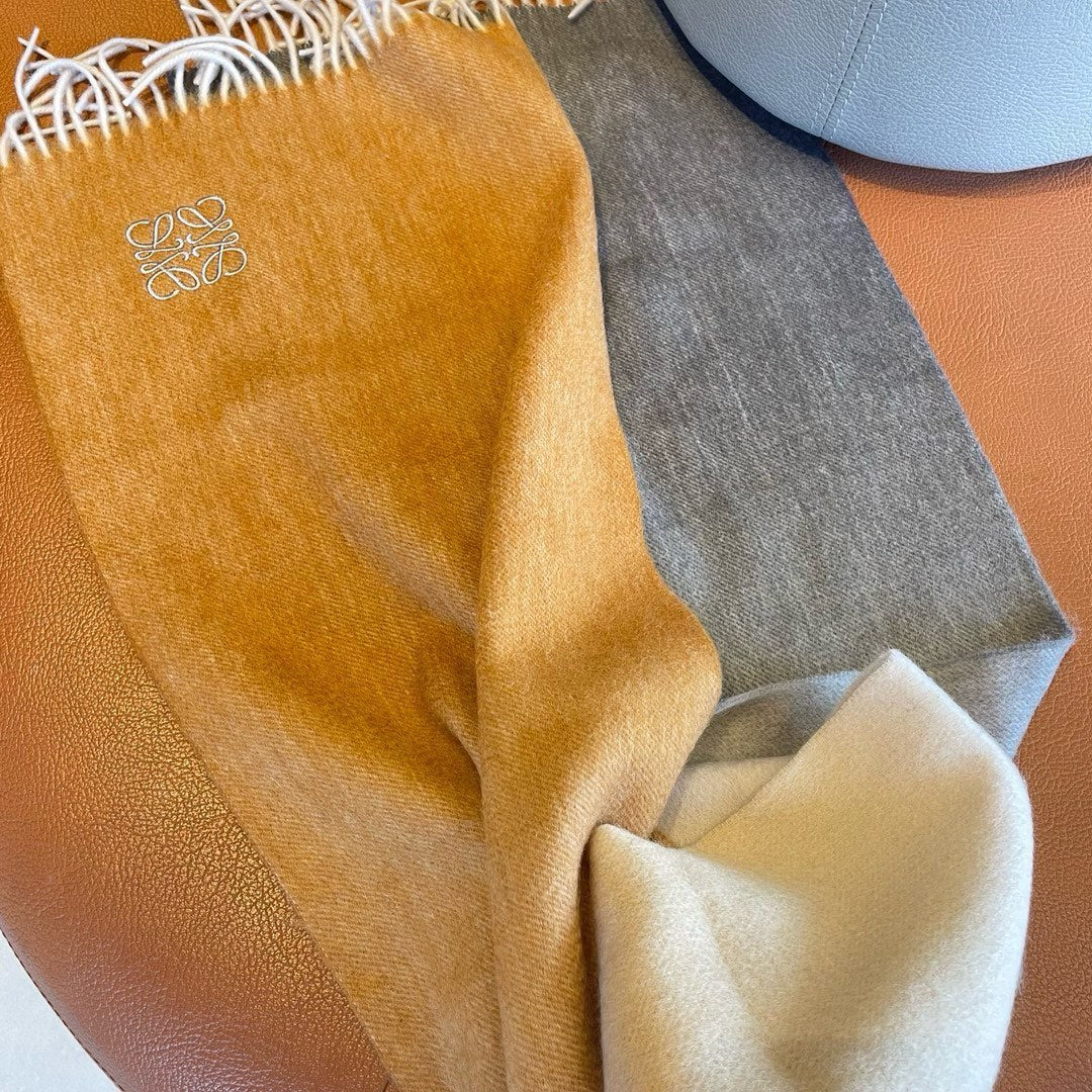 SCARF 180 CM IN COLORFUL CASHMERE AND WOOL 411661