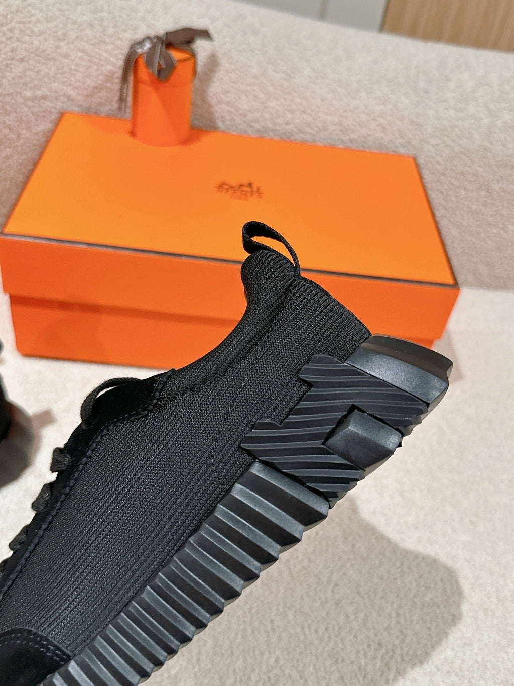 MAINLAND SNEAKER IN FULL BLACK SUEDE AND BREATHABLE MESH FABRIC