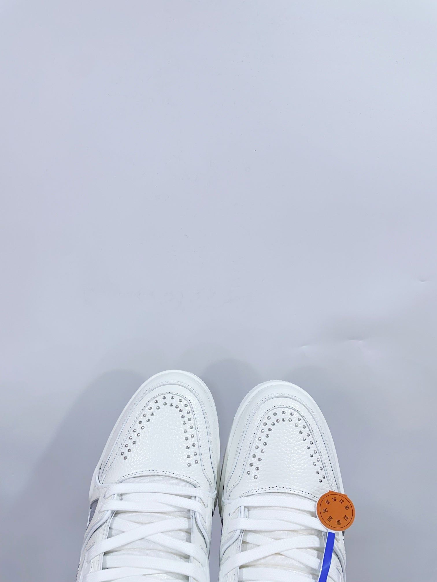 TRAINER SNEAKER IN WHITE CALFSKIN