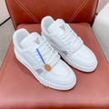 TRAINER SNEAKER IN WHITE CALFSKIN
