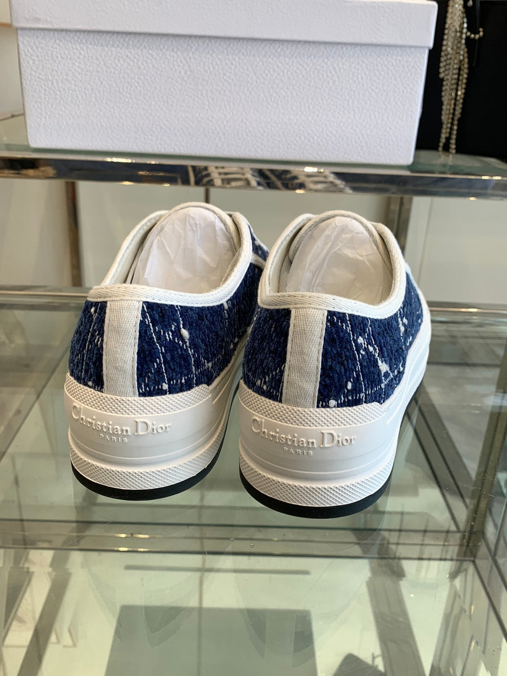 WALK'N PLATFORM SNEAKER DENIM BLUE CANNAGE TWEED