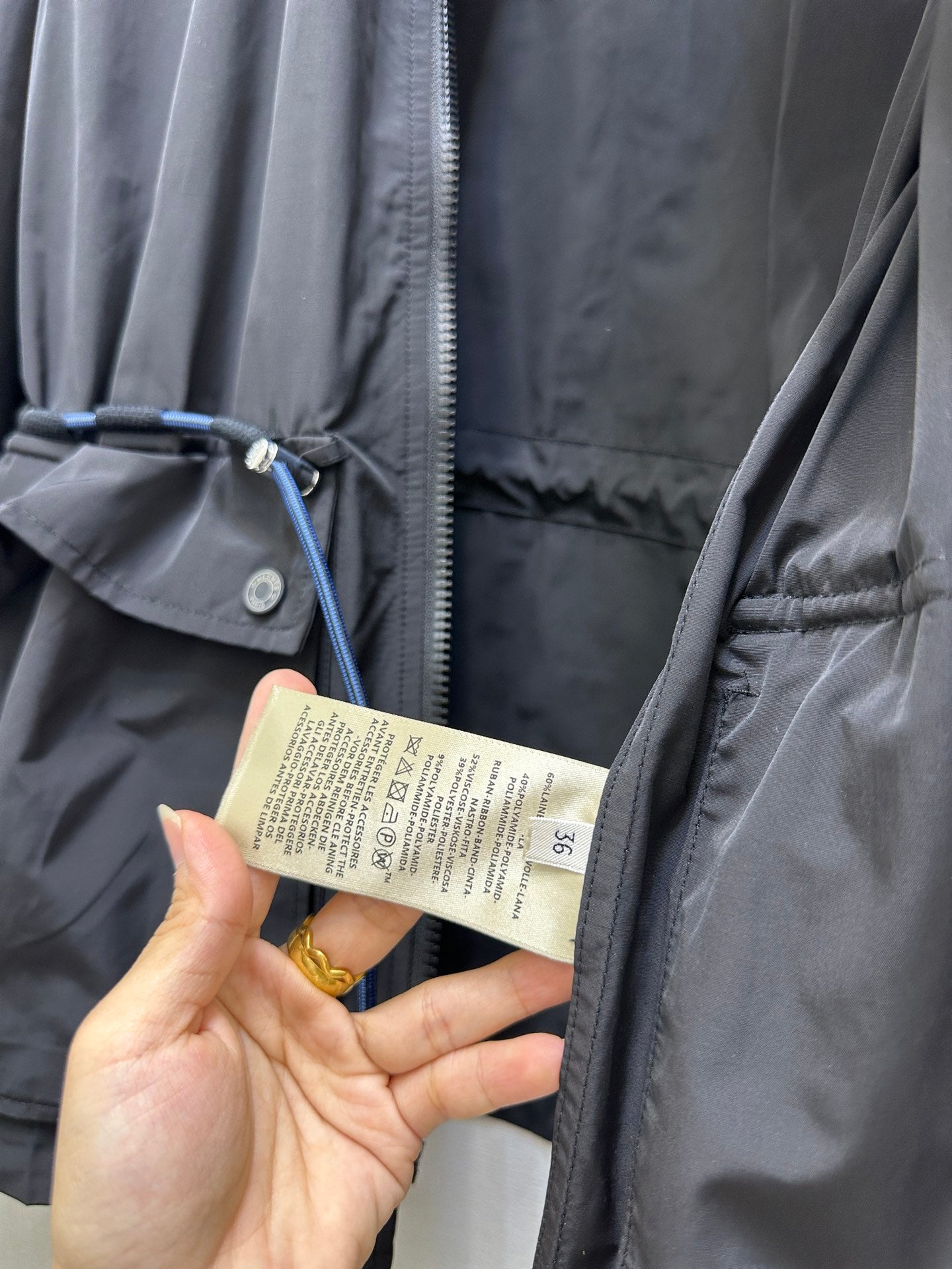 HERMES 25S TRENCH COAT 298