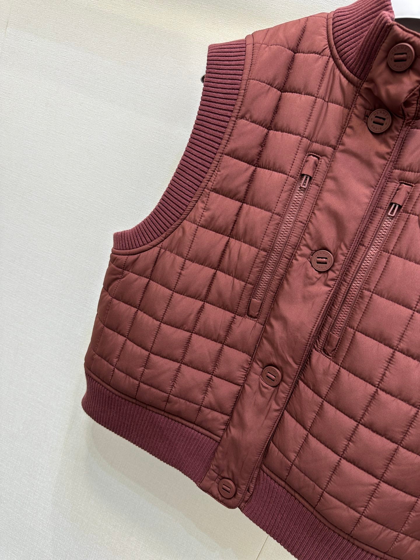 HERMES 25S PATTERNED VEST JACKET 299