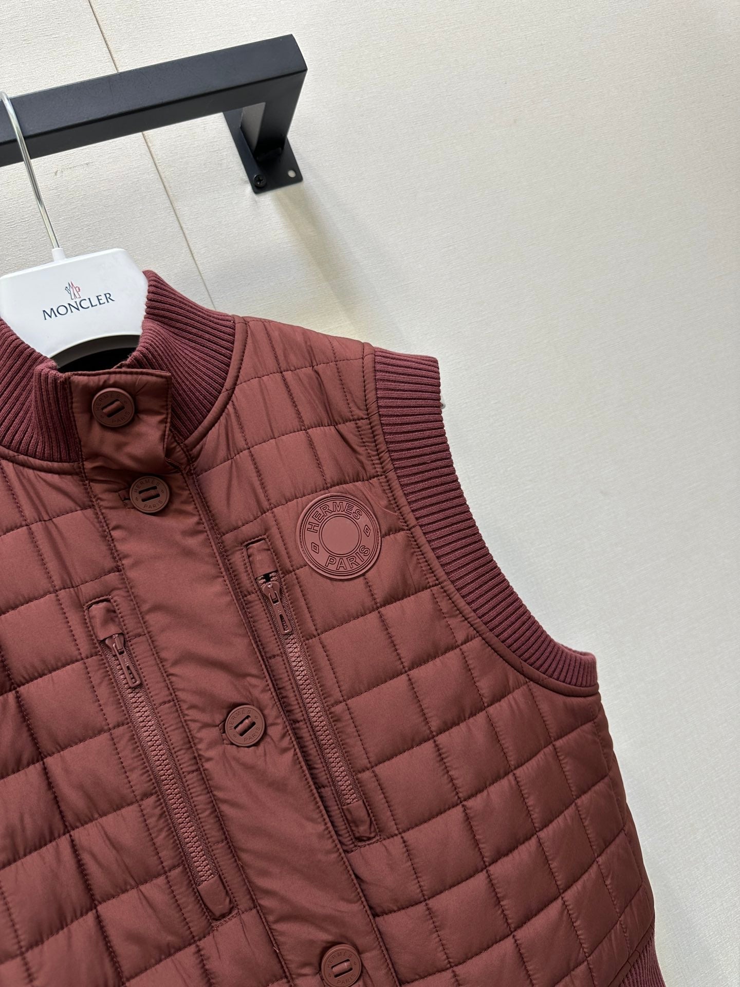 HERMES 25S PATTERNED VEST JACKET 299