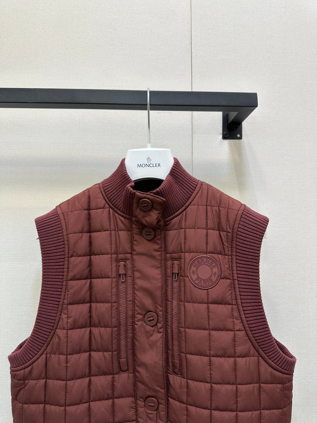 HERMES 25S PATTERNED VEST JACKET 299