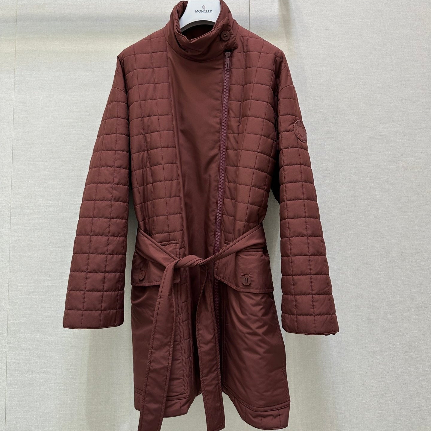 HERMES 25S LONG ZIP-UP COAT 300